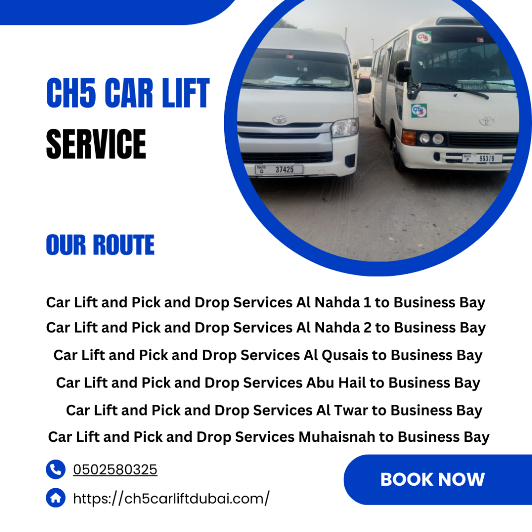 Welcome to our comprehensive guide on car lift services in Dubai. If you're looking for a reliable and efficient car lift service provider in Dubai, you've come to the right place. At CH5 Car Lift Services in Dubai, we understand the importance of finding a trustworthy car lift service that suits your needs. In this guide, we will explore the benefits of car lift services, how they work, and why our car lift services are the ideal choice for your transportation needs in Dubai. Why Choose Car Lift Services? Convenience and Time-Saving Car lift services offer convenience and save you valuable time. Instead of driving yourself through the busy streets of Dubai, dealing with traffic, and searching for parking spaces, you can rely on our car lift services to transport you to your destination safely and promptly. Our experienced drivers will navigate the city's roads efficiently, ensuring you reach your desired location hassle-free. Cost-Effective Solution Opting for car lift services can be a cost-effective solution, especially if you don't own a vehicle or prefer not to drive in the city. With our affordable pricing plans, you can enjoy the benefits of private transportation without the expenses associated with car ownership, such as maintenance, fuel, and parking fees. Comfort and Safety Our car lift services prioritize your comfort and safety. Our fleet of well-maintained vehicles ensures a smooth and comfortable ride, equipped with modern amenities to enhance your travel experience. Our drivers are licensed professionals who adhere to strict safety regulations, guaranteeing your well-being throughout the journey. How Car Lift Services Work Car lift services function as a convenient alternative to traditional taxis or ride-sharing apps. Here's a step-by-step breakdown of how our car lift services work: Booking: You can book our car lift services through our user-friendly website or mobile app. Simply provide your pickup location, drop-off destination, and preferred date and time. Confirmation: Once your booking is received, you will receive a confirmation email or notification with the details of your journey, including the assigned driver and vehicle. Pickup: On the scheduled date and time, our driver will arrive at your designated pickup location. Our drivers are punctual and strive to be there on time. Comfortable Ride: Sit back, relax, and enjoy a comfortable ride to your destination. Our drivers are experienced professionals who know the best routes to avoid heavy traffic and ensure a smooth journey. Drop-off: Upon reaching your destination, our driver will drop you off at the specified location. You can rate your experience and provide feedback to help us enhance our services. Why Choose CH5 Car Lift Dubai for Car Lift Services? Extensive Coverage Area At Car Lift Dubai we provide car lift services across Dubai, ensuring that our services are easily accessible to residents and visitors throughout the city. Whether you need transportation to the airport, shopping malls, business meetings, or any other location, our comprehensive coverage area has got you covered. Well-Maintained Fleet We take pride in our well-maintained fleet of vehicles. Our cars undergo regular maintenance checks and adhere to the highest standards of cleanliness and comfort. With us, you can expect a smooth and enjoyable ride every time. Professional Drivers Our team of professional drivers is carefully selected and trained to provide exceptional service. They possess excellent knowledge of Car Lift Anywhere in Dubai road networks, traffic patterns, and popular destinations. You can rely on our drivers to navigate the city efficiently and ensure a safe and pleasant journey. Flexible Booking Options We understand that flexibility is crucial when it comes to transportation. That's why we offer flexible booking options to suit your needs. Whether you require a one-time car lift or regular transportation services, we have the right plan for you. Our user-friendly booking system allows you to schedule rides in advance or request immediate pickups. Competitive Pricing We believe that quality car lift services should be accessible to everyone. That's why we offer competitive pricing plans without compromising on the quality of our services. Our transparent pricing structure ensures that you get the best value for your money. Conclusion When it comes to reliable and efficient Car Lift Dubai Monthly, CH5 Car Lift Dubai is the top choice. With our convenient booking options, well-maintained fleet, professional drivers, and competitive pricing, we are committed to providing you with an exceptional transportation experience. Say goodbye to the hassles of driving and let us take care of your transportation needs. Book your car lift service with us today and enjoy a stress-free journey across Dubai.
